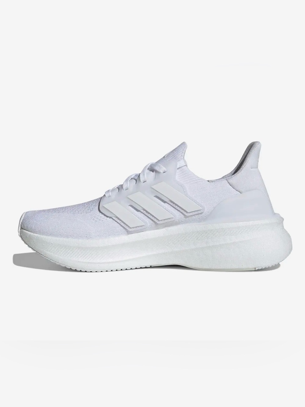 Adidas Ultraboost White Knit Running Sneakers - Women 9.5
